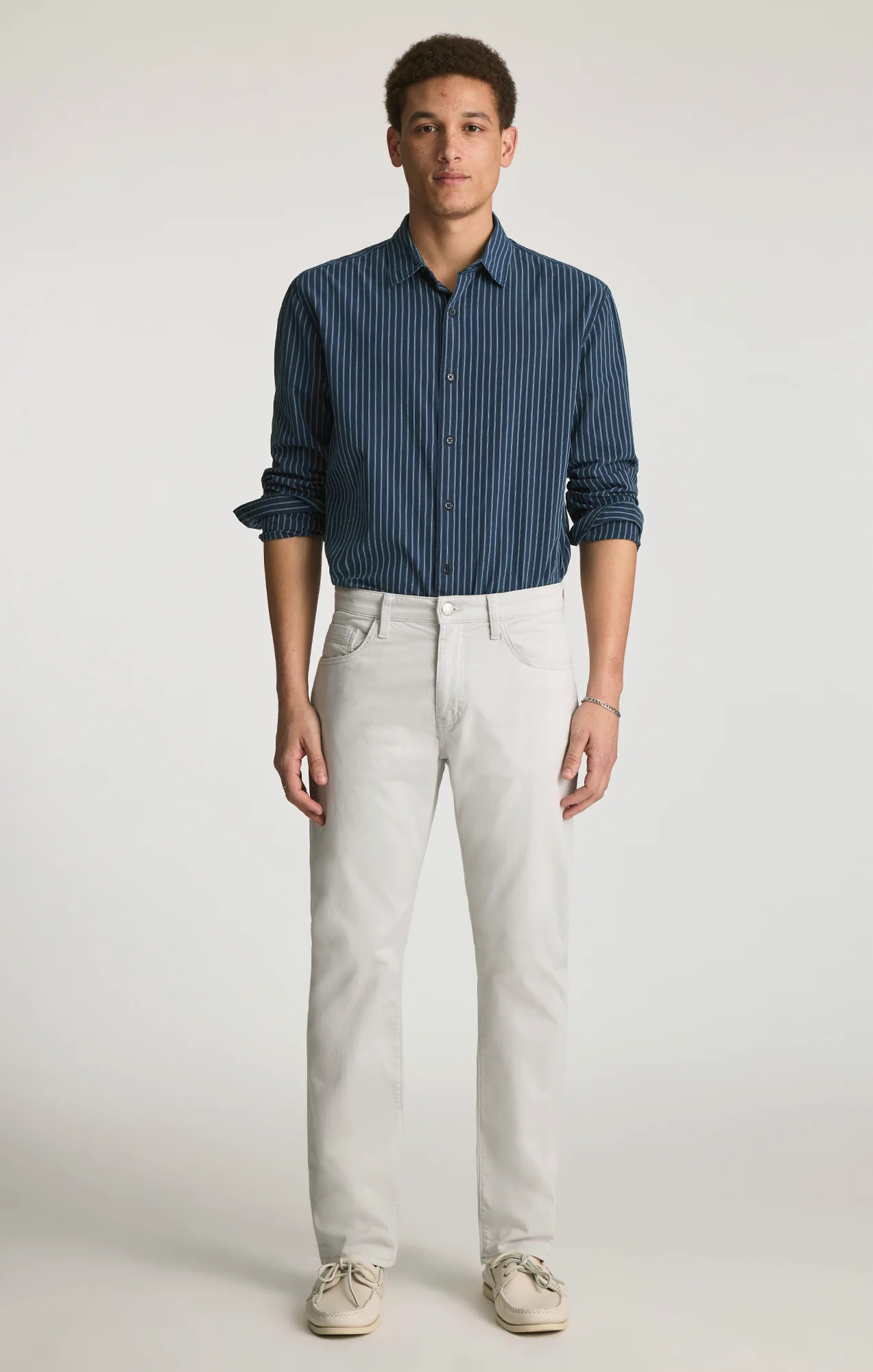 ZACH STRAIGHT LEG IN ALMOND TWILL - Image 3