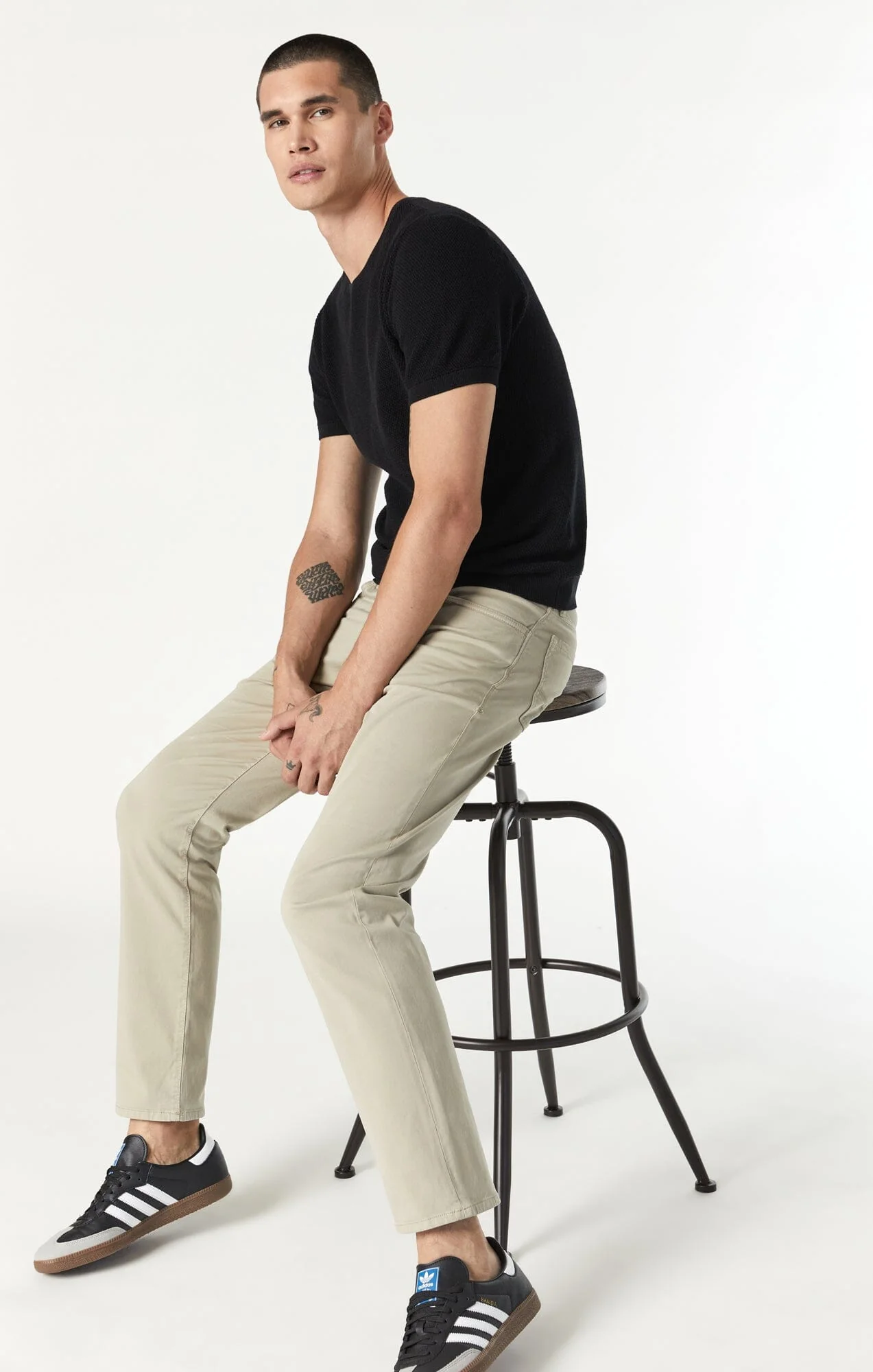 ZACH STRAIGHT LEG IN ALUMINUM TWILL - Image 2
