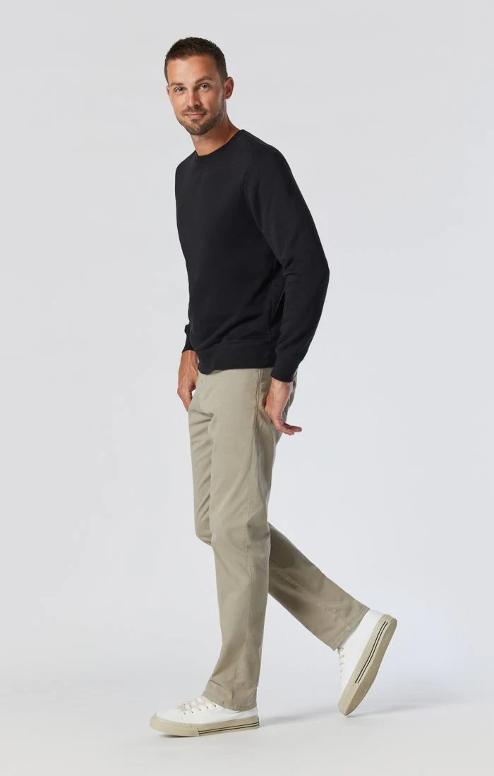 ZACH STRAIGHT LEG IN BEIGE TWILL - Image 3