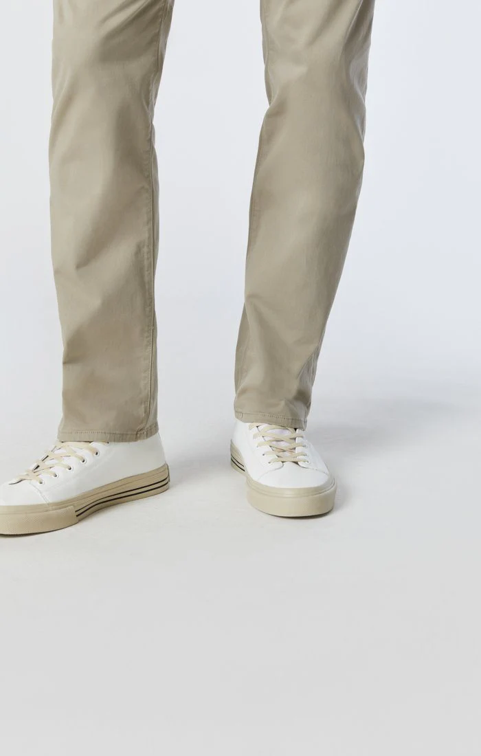 ZACH STRAIGHT LEG IN BEIGE TWILL - Image 7
