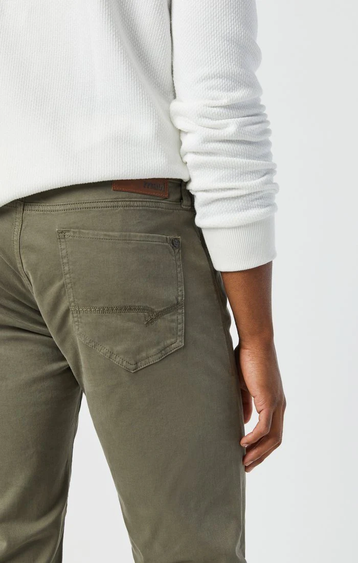 ZACH STRAIGHT LEG IN DUSTY OLIVE TWILL - Image 5