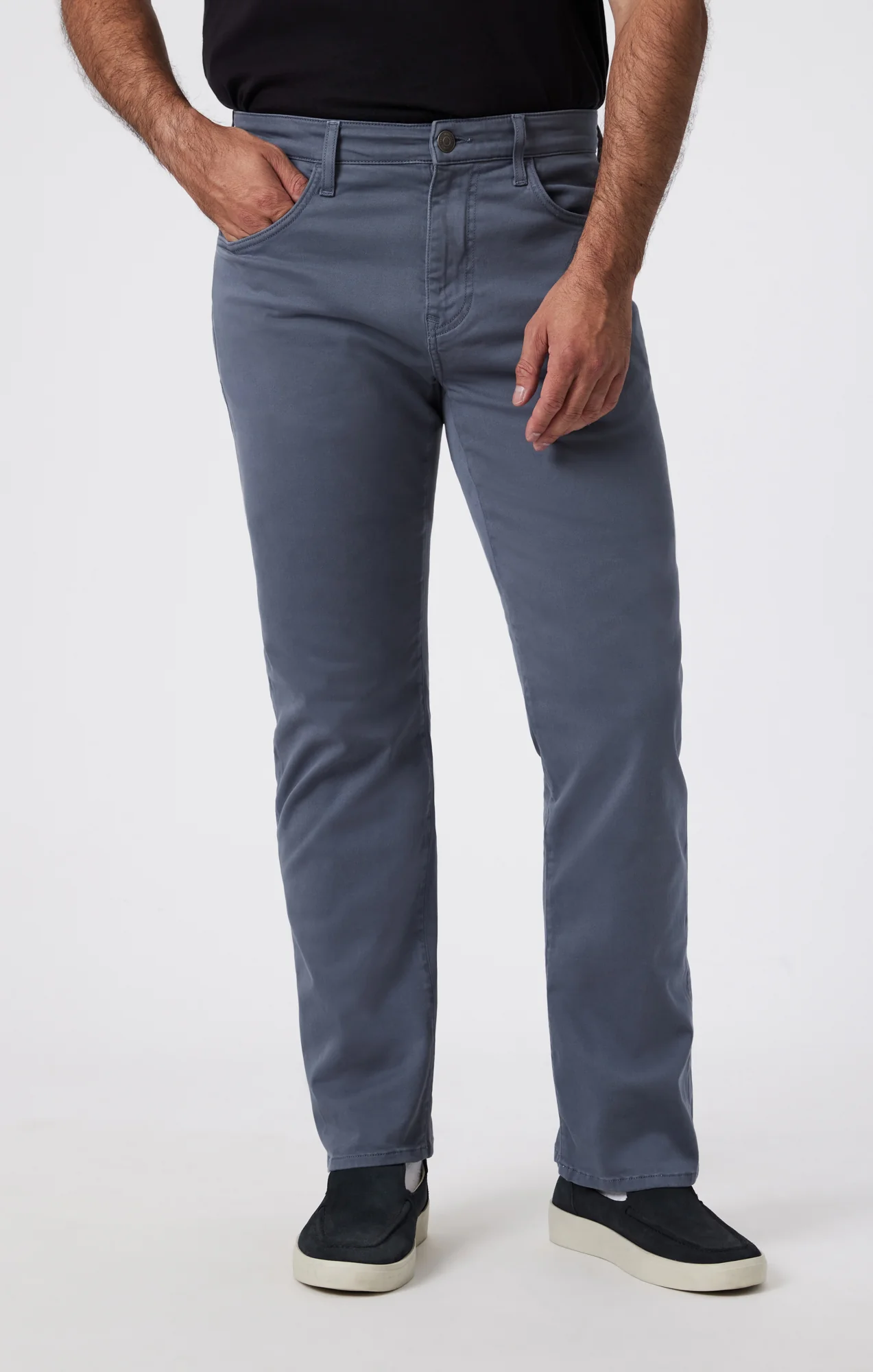 ZACH STRAIGHT LEG IN INDIGO CASUAL TWILL - Image 3