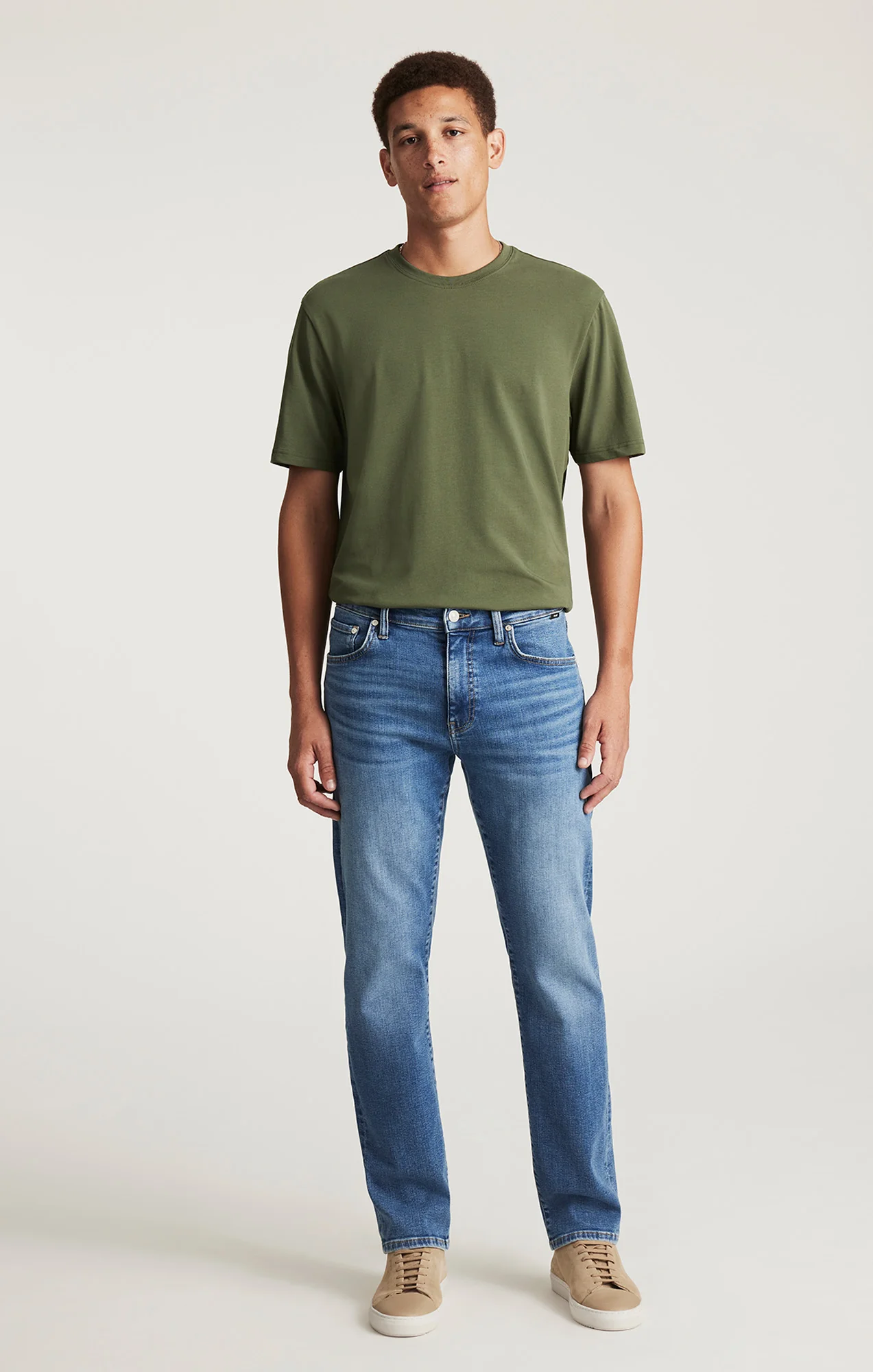 ZACH STRAIGHT LEG IN LIGHT BRUSHED CLASSIC VINTAGE