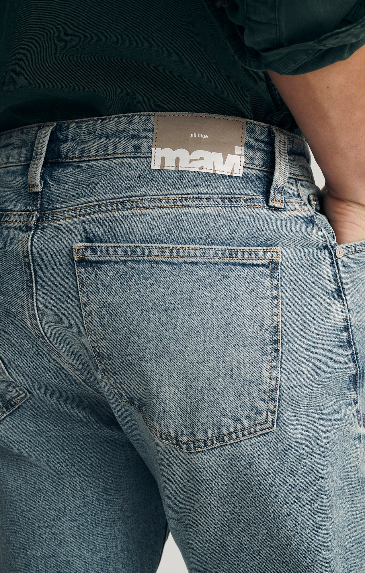 ZACH STRAIGHT LEG IN LIGHT SHADED CLASSIC BLUE - Image 6