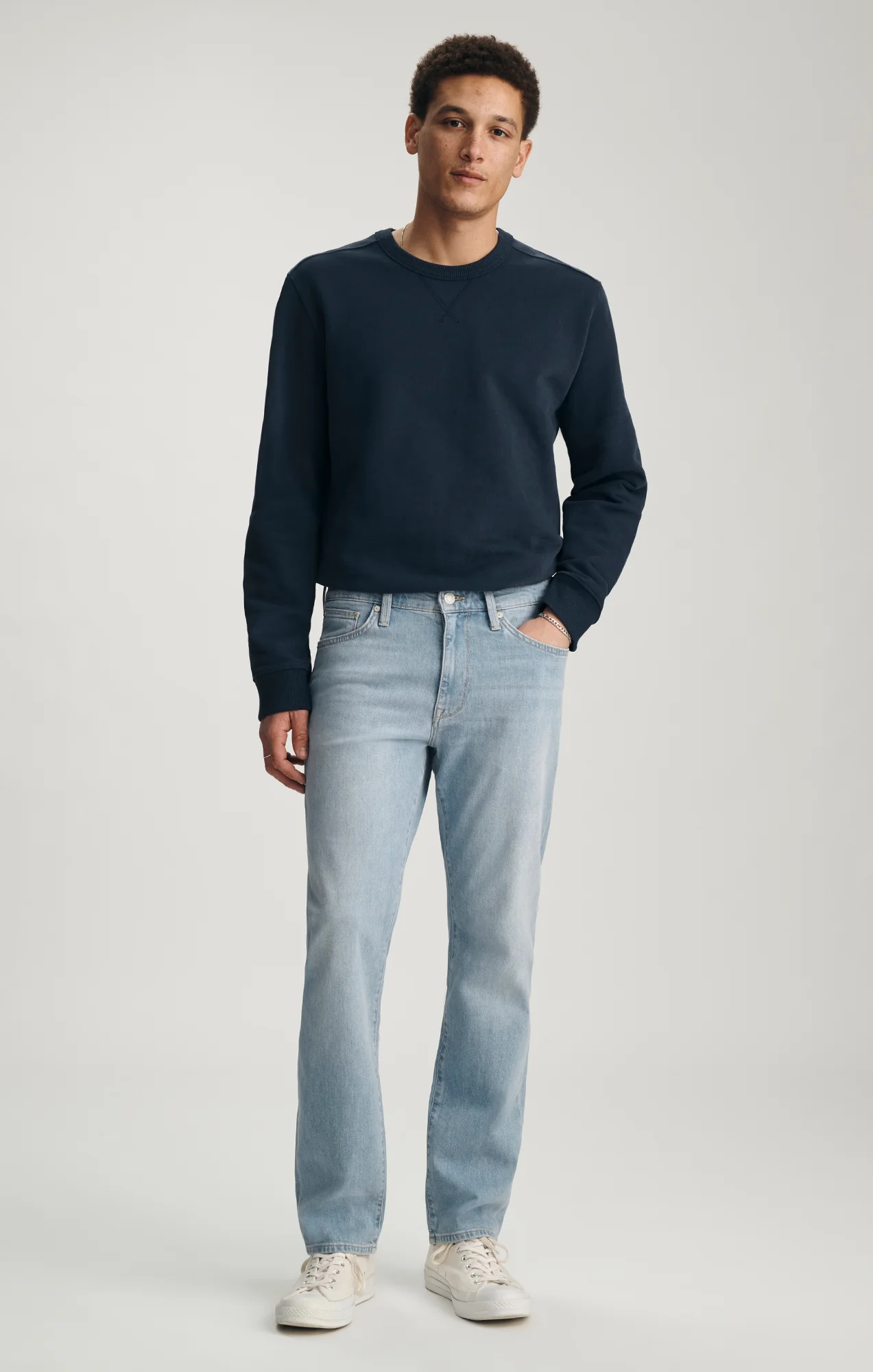 ZACH STRAIGHT LEG IN LIGHT SKY OCEAN BLUE