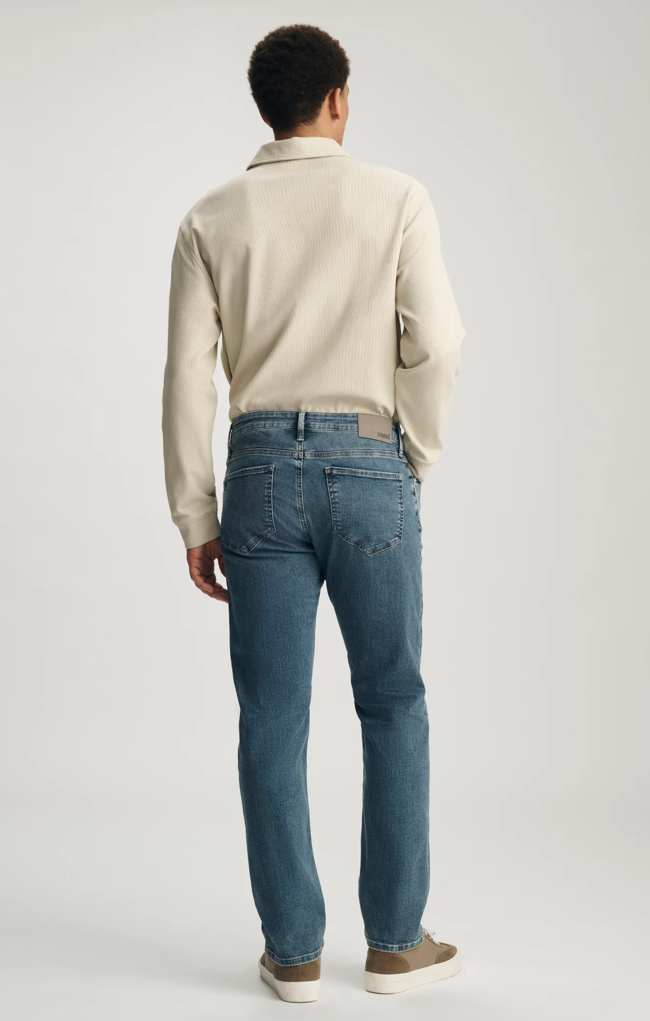 ZACH STRAIGHT LEG IN MID USED ORGANIC VINTAGE - Image 3