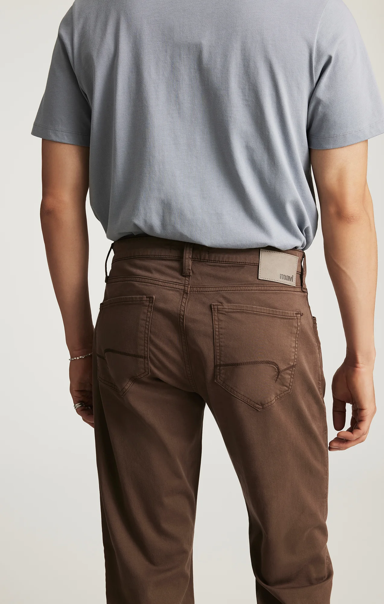 ZACH STRAIGHT LEG IN MOCHA TWILL - Image 6