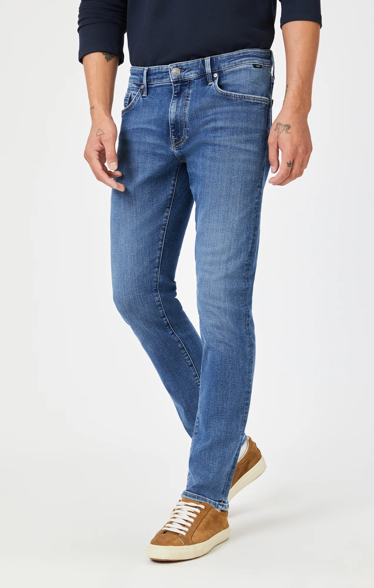 ZACH STRAIGHT LEG IN OCEAN ORGANIC VINTAGE - Image 4