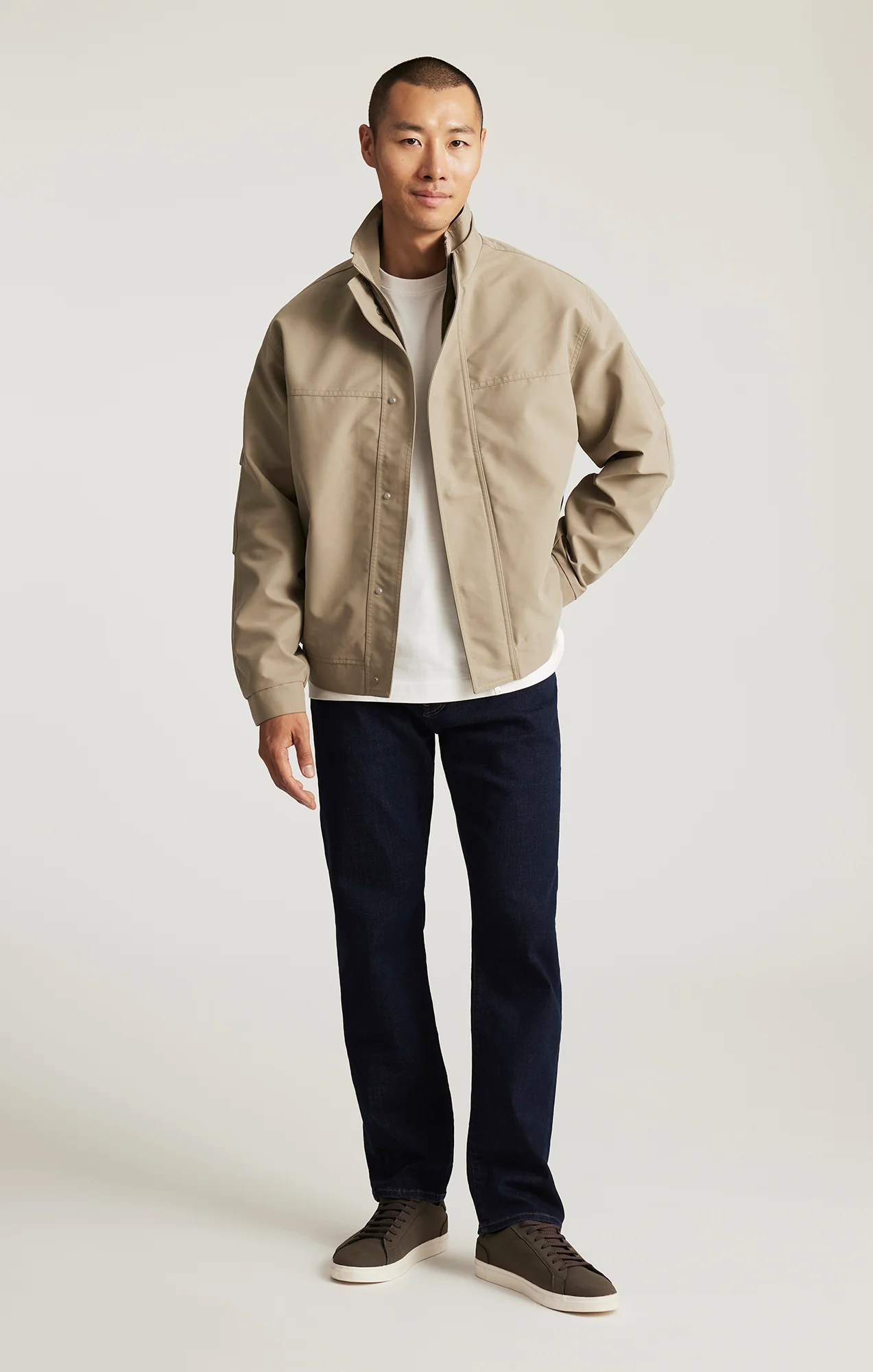 ZACH STRAIGHT LEG IN RINSE FEATHER BLUE