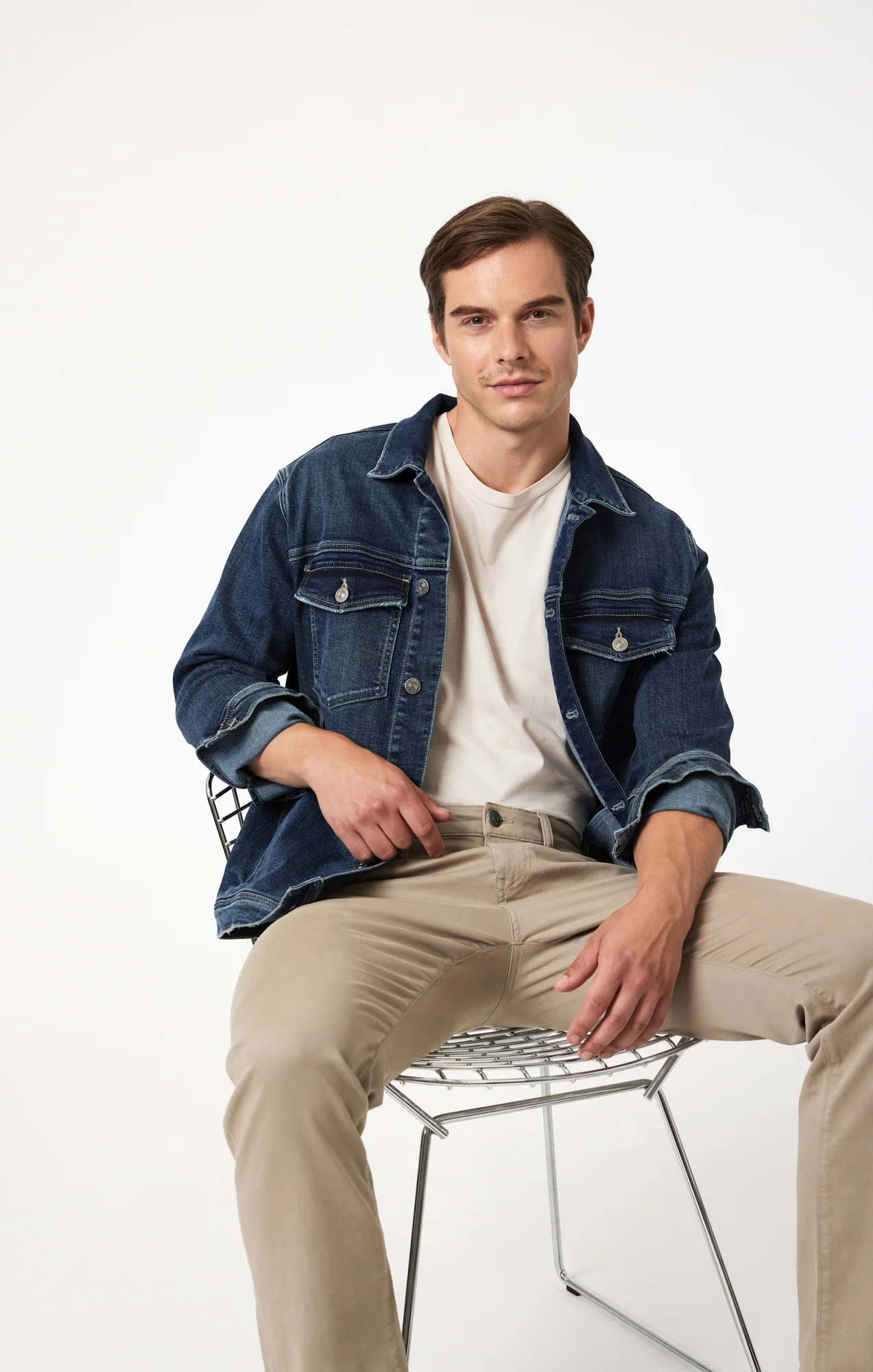 ZACH STRAIGHT LEG IN SAND CASUAL TWILL - Image 7