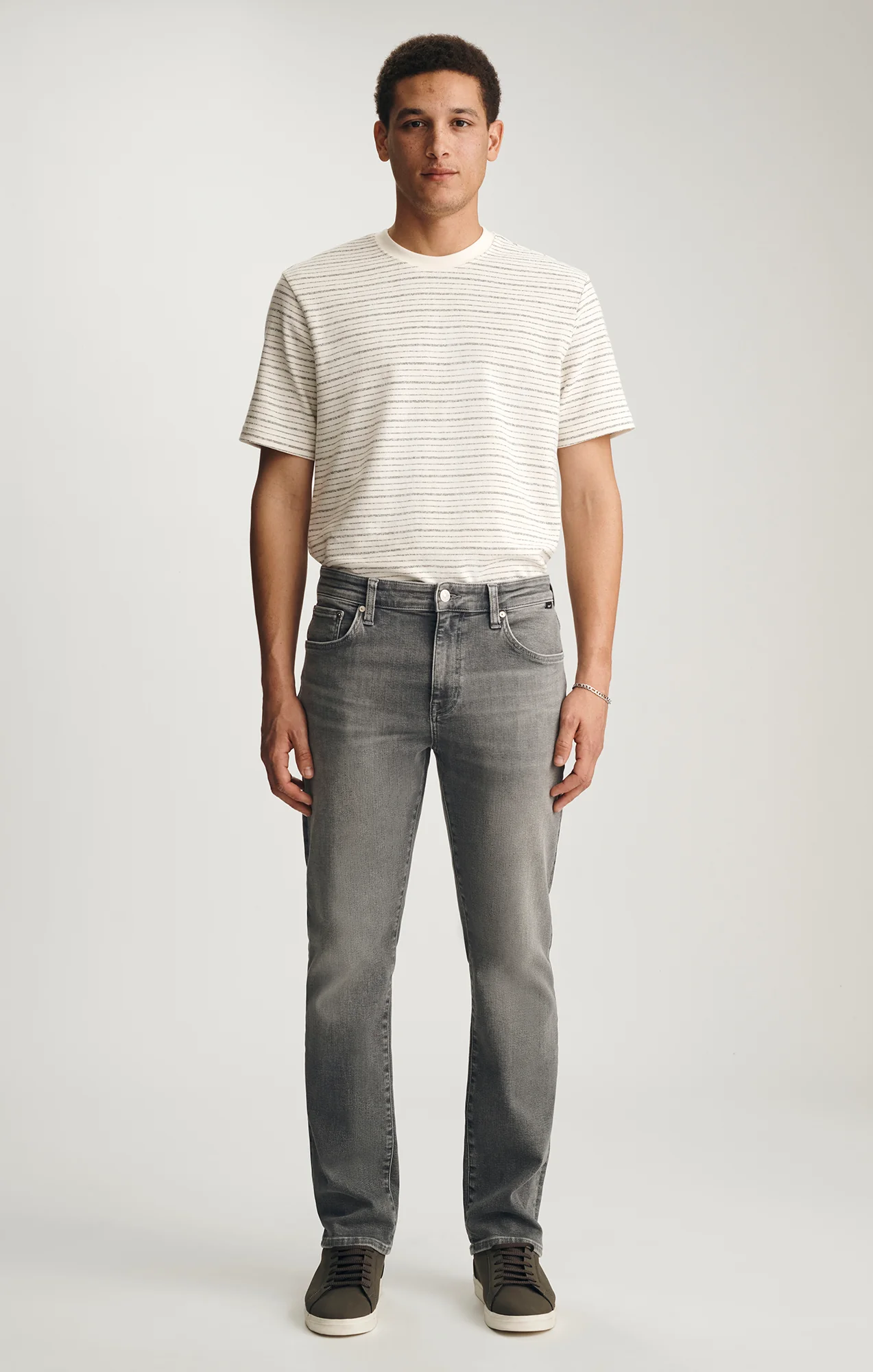 ZACH STRAIGHT LEG IN SMOKE BRUSHED CLASSIC VINTAGE - Image 3