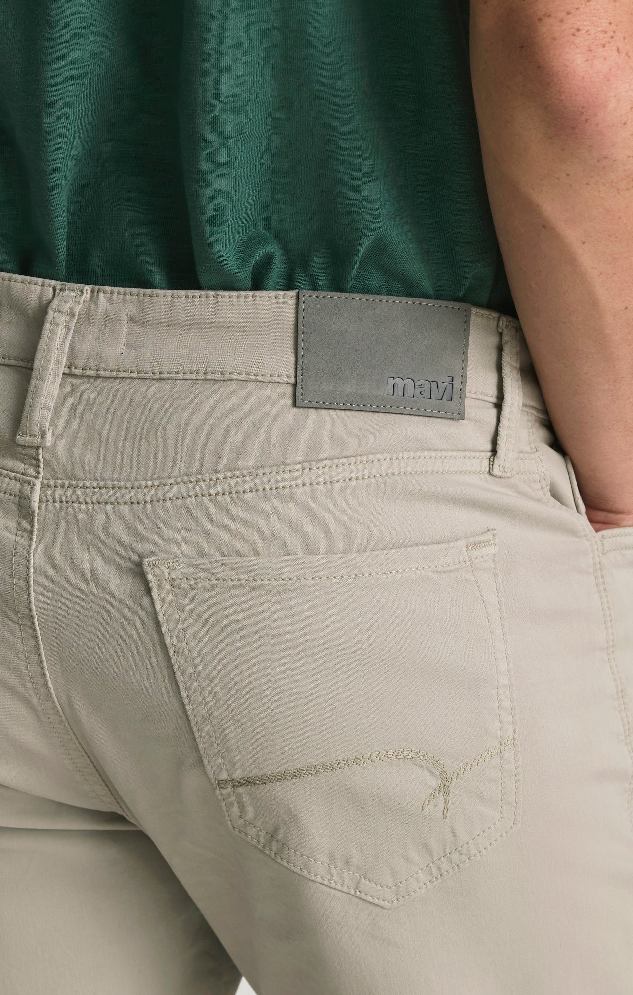 ZACH STRAIGHT LEG IN STONE TWILL - Image 6