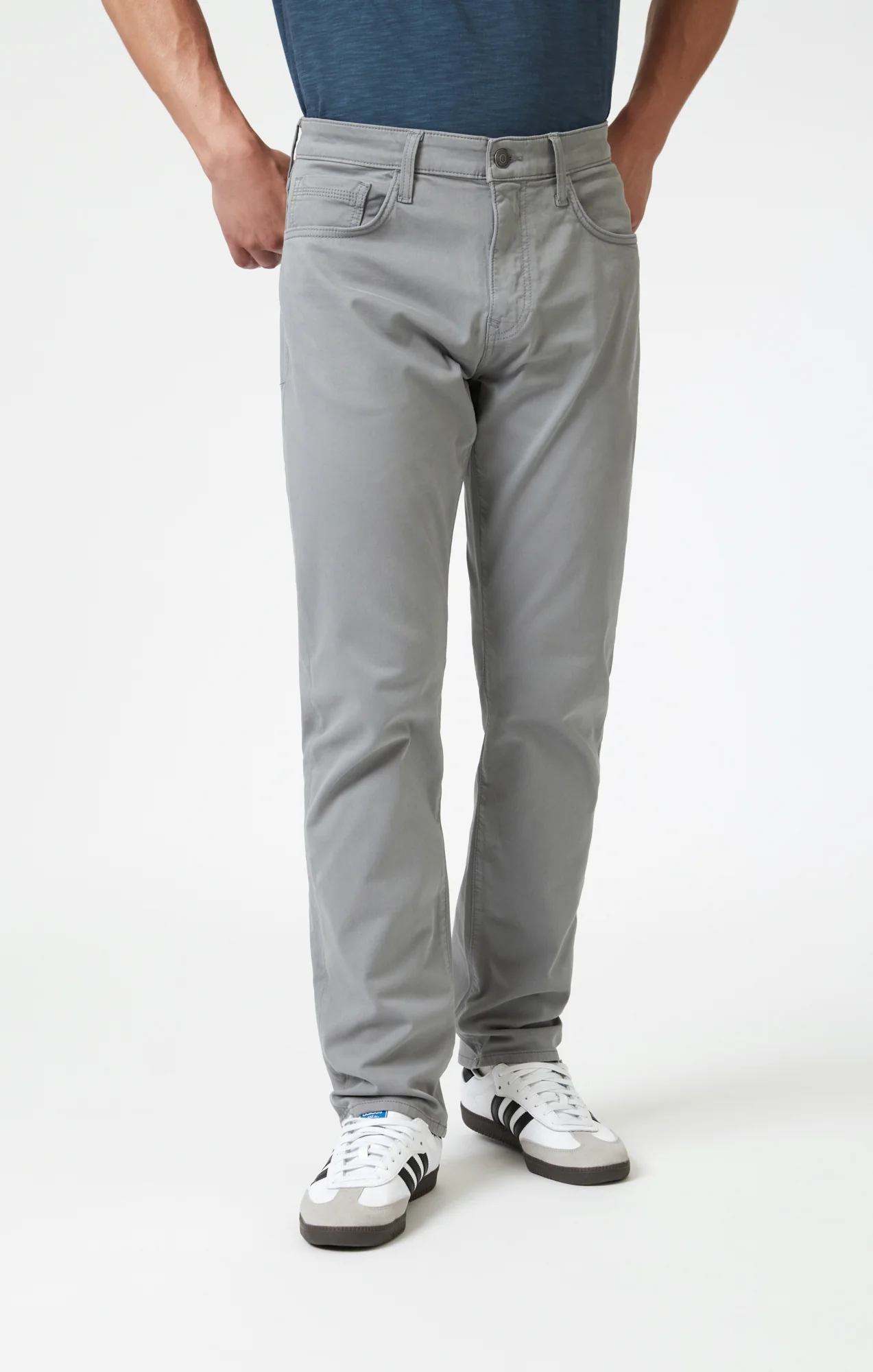 ZACH Ultimate Grey CASUAL TWILL - Image 3